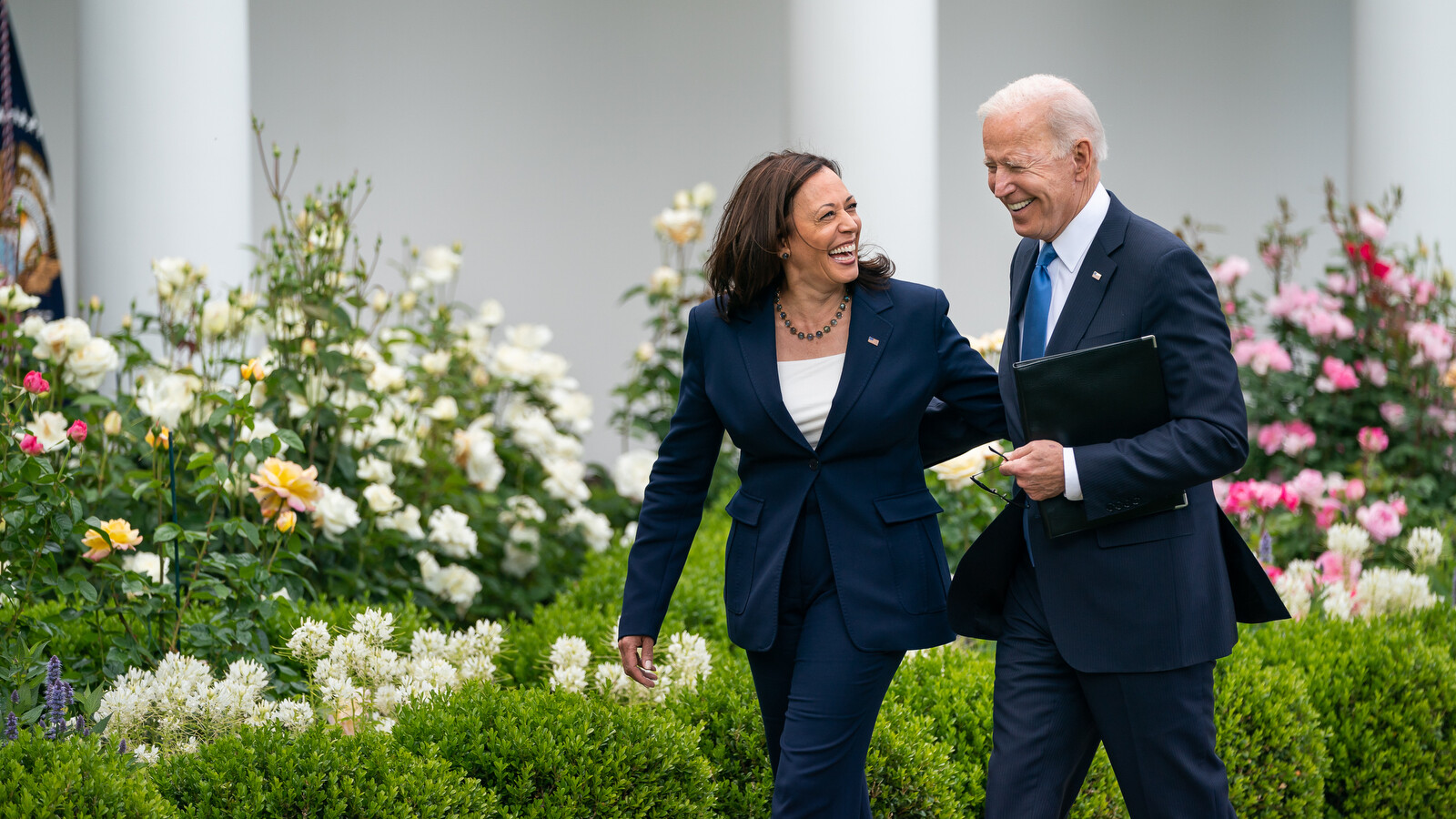 Presidente Joe Biden y la vicepresidenta Kamala Harris