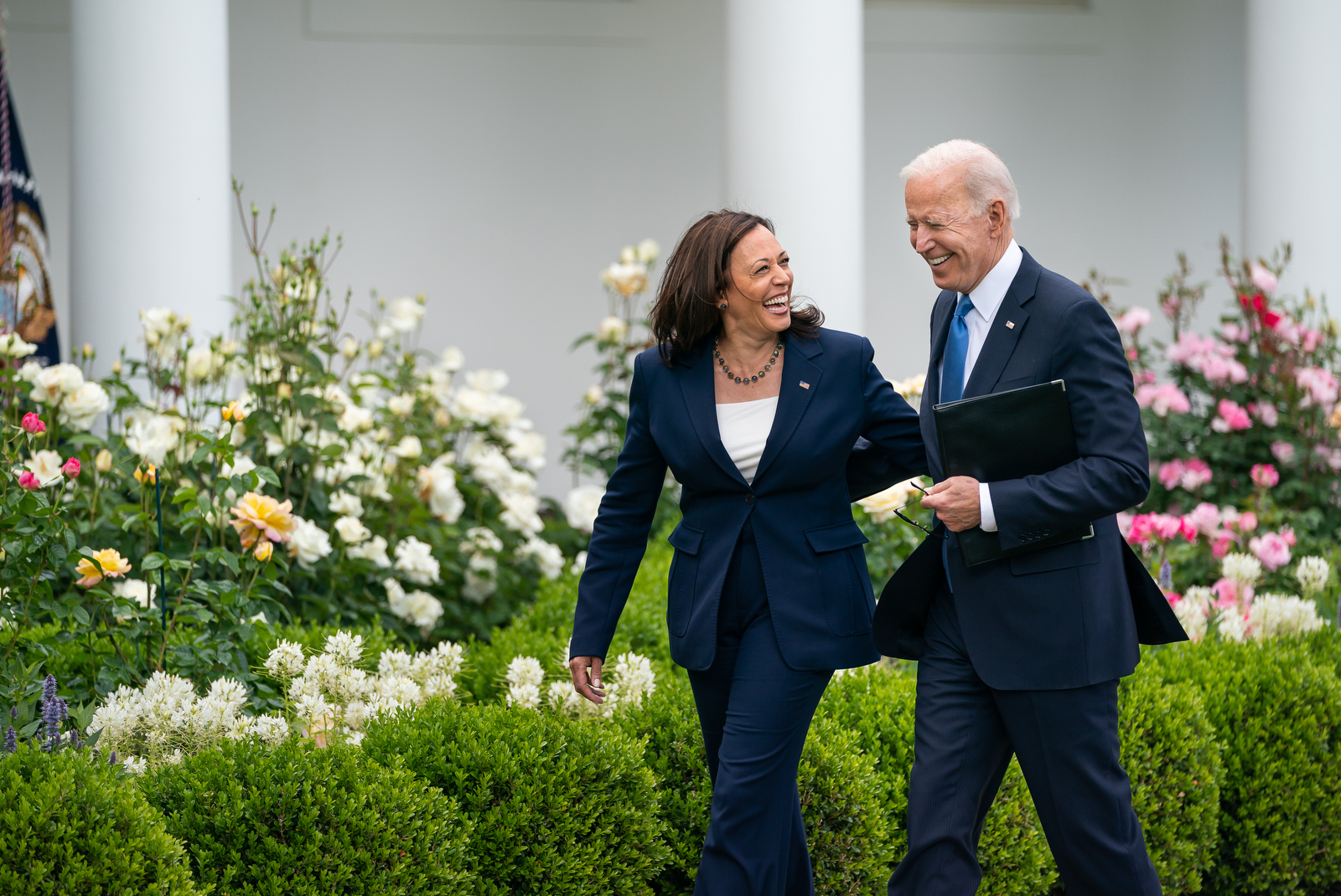 Presidente Joe Biden y la vicepresidenta Kamala Harris